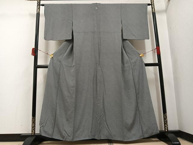 平和屋着物●江戸小紋 鮫小紋柄 正絹 逸品 AABI7341ph