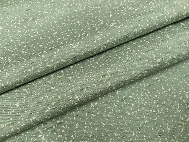 平和屋着物●石川県指定無形文化財 牛首紬 白山工房 手織り 霞文 正絹 逸品 AABI7349ph