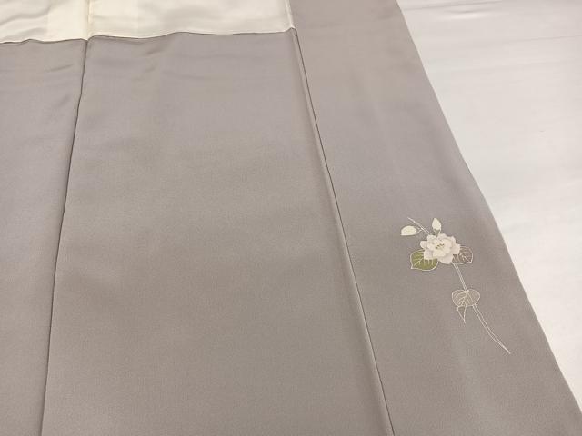 平和屋着物●訪問着 友禅 作家物 枝花文 暈し染め 正絹 逸品 AABI7390ph