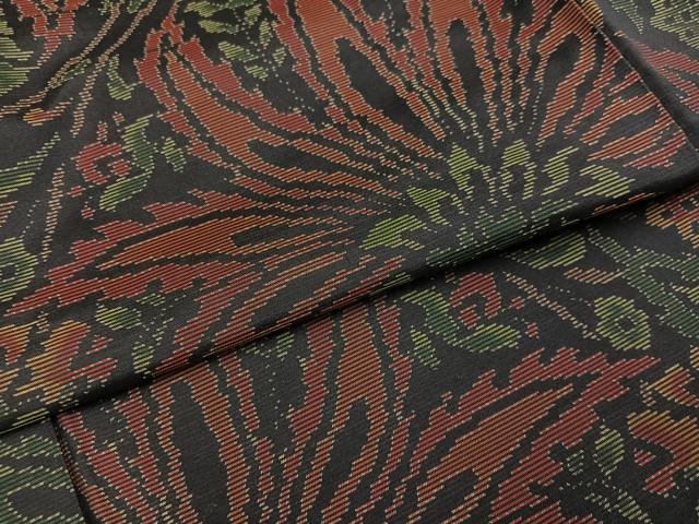 平和屋着物●本場大島紬 更紗文 正絹 逸品 AABI7396ph