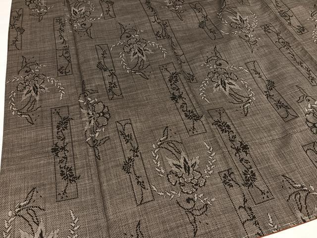 平和屋着物●本場大島紬 一元7マルキ 正絹 逸品 未使用 AABI7398ph