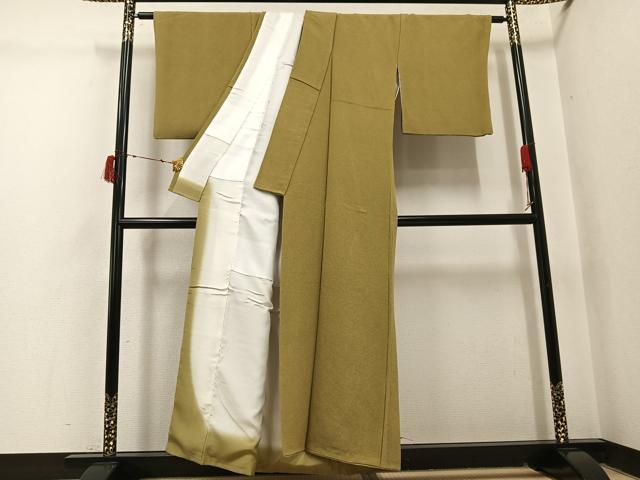 平和屋着物●江戸小紋 鮫小紋柄 正絹 逸品 AABI7461ph