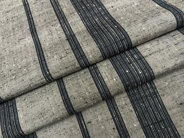 平和屋着物●上質な紬 間道 正絹 逸品 AABI7464ph