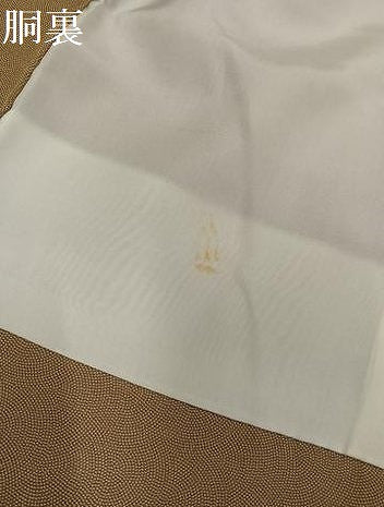 平和屋着物●江戸小紋 極小鮫小紋柄 正絹 逸品 AABI7475ph