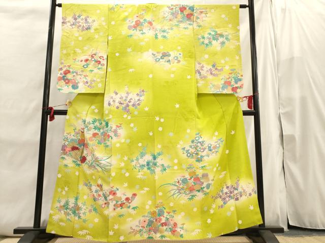 平和屋着物●訪問着　片輪車花文　暈し染め　金銀彩　正絹　逸品　AABF5916fy 2026年最新】Yahoo!オークション -平和屋 着物訪問着の中古品・新品