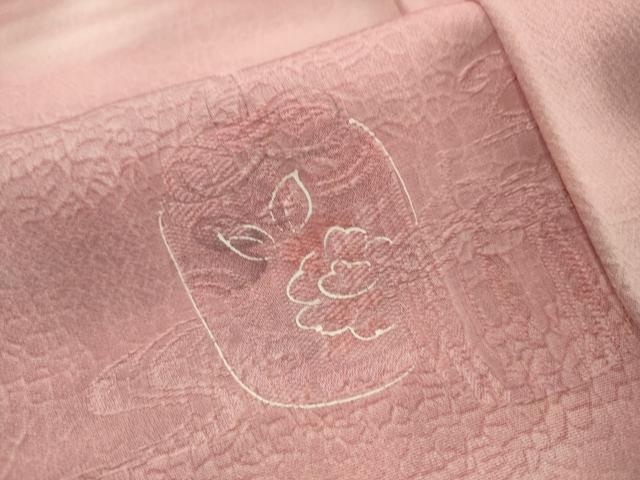 平和屋着物■上質な小紋 霞仕覆文 地紋起こし 暈し染め 正絹 逸品 AABI7495br