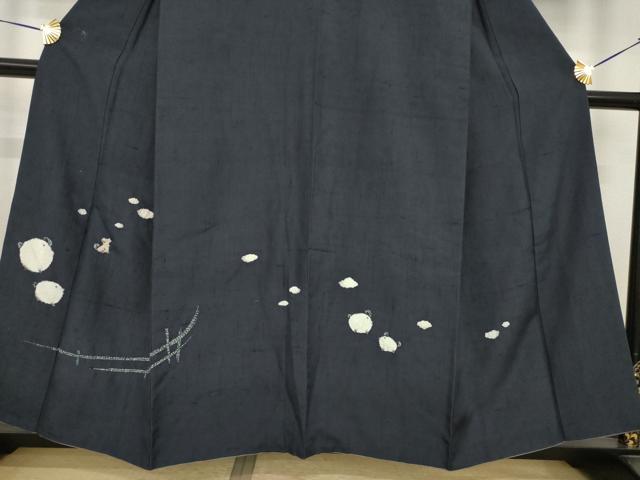 平和屋着物●赤城紬 訪問着 絞り 牧場のひつじ やまと誂製 反端付き 正絹 逸品 AABI7524ck