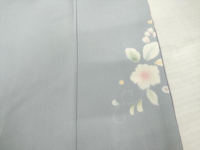 平和屋着物●訪問着 辻が花 舞花文 暈し染め 金彩 正絹 逸品 AABI7554ck
