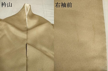 平和屋着物●色留訪問着 駒刺繍 向かい鳥更紗花文 金彩 三越扱い 正絹 逸品 AABI7597ck