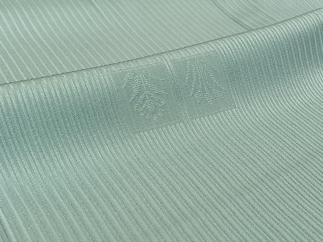平和屋着物▽上質な色無地 単衣 草花地紋 空色 正絹 逸品 未使用 AABI7617jh