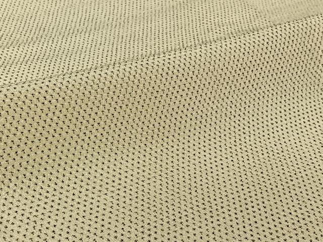 平和屋着物▽本塩沢 単衣 蚊絣 鈴乃屋扱い 証紙付き 正絹 逸品 AABI7618jh