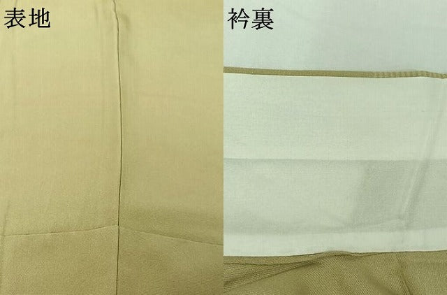 平和屋着物▽訪問着 単衣 刺繍 雪輪花文 金糸 金彩 正絹 逸品 AABI7634jh