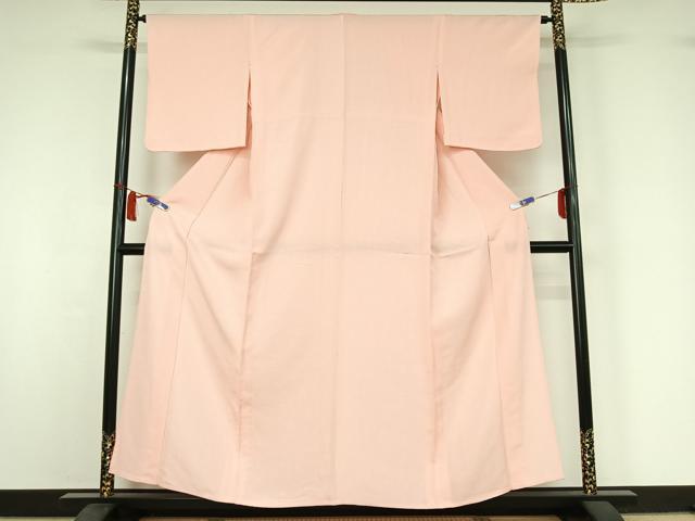 平和屋着物▽上質な色無地 単衣 花尽くし地紋 虹色 正絹 逸品 AABI7715jh