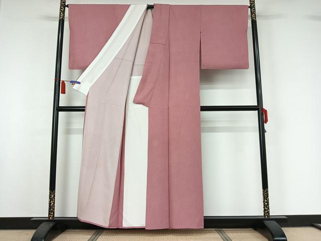 平和屋着物▽江戸小紋 単衣 鮫小紋柄 正絹 逸品 AABI7719jh