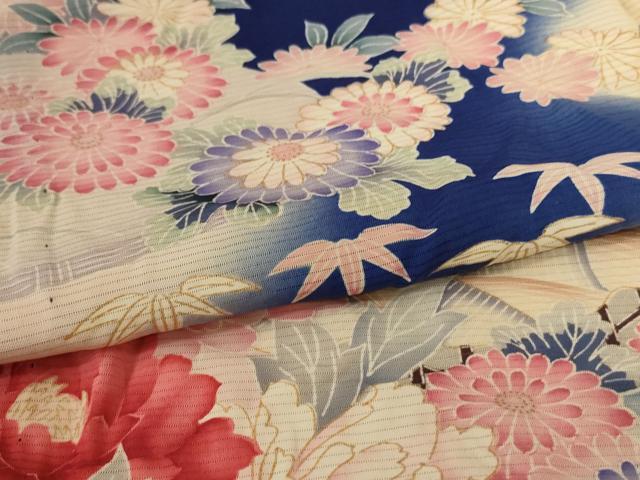 平和屋着物*夏物 振袖 絽 風景草花文 金彩 正絹 逸品 AABI7825jd