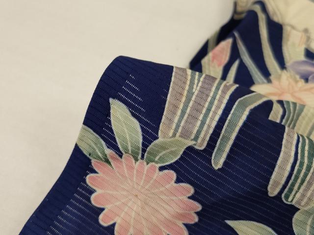 平和屋着物*夏物 振袖 絽 風景草花文 金彩 正絹 逸品 AABI7825jd