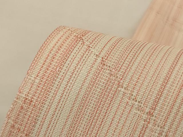 平和屋着物*夏物 小紋 風景紋紗 正絹 逸品 AABI7837jd