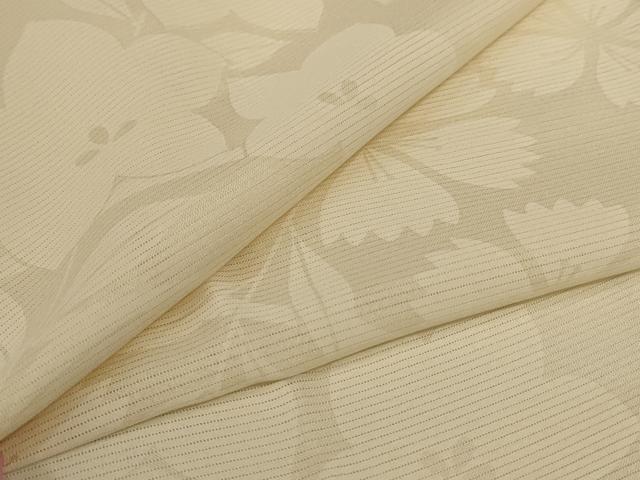 平和屋着物*夏物 長襦袢 絽 芝花文 正絹 逸品 AABI7841jd