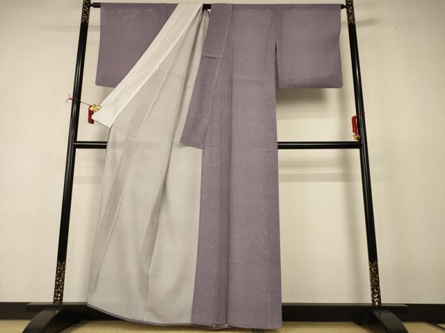 平和屋着物*夏物 江戸小紋 絽 寄せ小紋柄 高島屋扱い 正絹 逸品 AABI7842jd