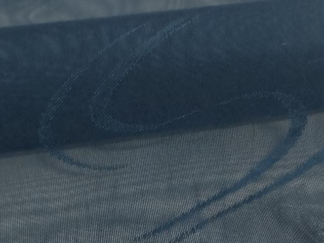 平和屋着物*夏物 色無地 流水紋紗 褐返色 正絹 逸品 AABI7855jd