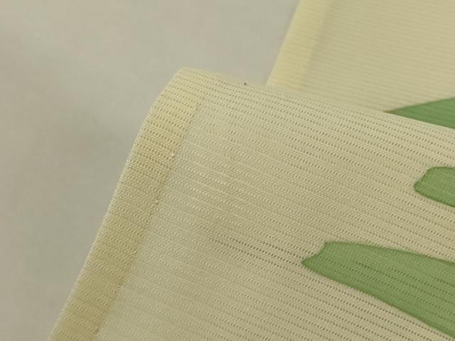 平和屋着物*夏物 訪問着 絽 駒刺繍 草花文 銀彩 ロング丈 正絹 逸品 AABI7877jd