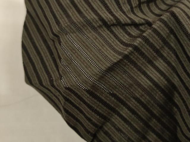 平和屋着物*夏物 男性 馬乗り袴 縞 正絹 逸品 未使用 AABI7902jd
