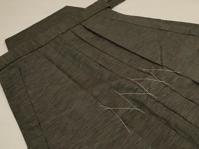 平和屋着物*夏物 男性 馬乗り袴 霞文 正絹 逸品 未使用 AABI7903jd