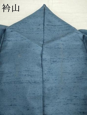 平和屋着物●訪問着 友禅 紬地 樹林文 正絹 逸品 AABI7931ck