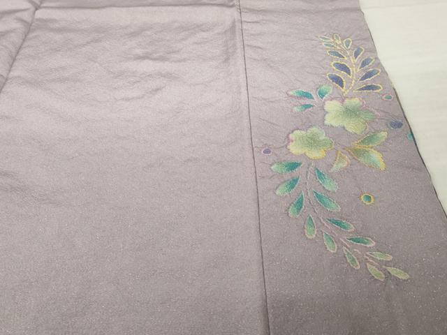 平和屋着物●訪問着 辻が花 絞り 舞花文 正絹 逸品 AABI7934ck