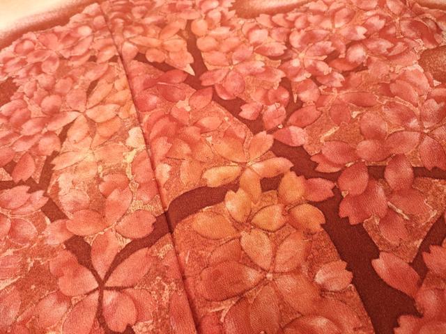 平和屋着物●豪華振袖 桜 正絹 逸品 AABI7942ck