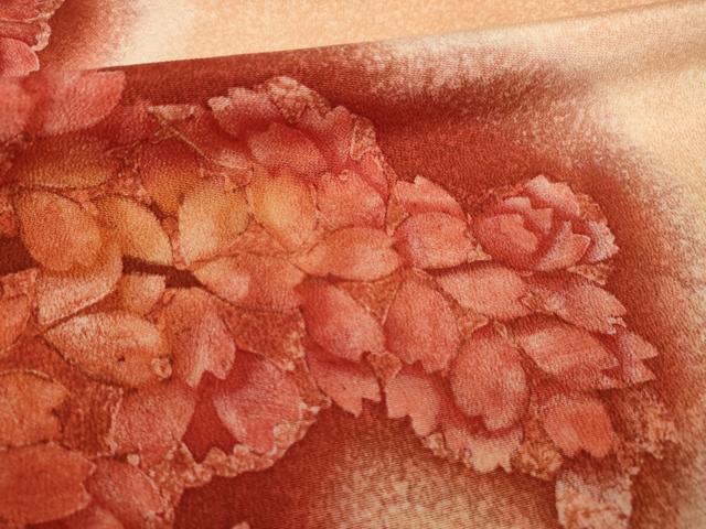 平和屋着物●豪華振袖 桜 正絹 逸品 AABI7942ck
