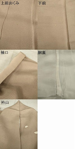 平和屋着物●訪問着 舞桜文 鬼しぼ縮緬 ゑり善扱い 正絹 逸品 AABI7946ck