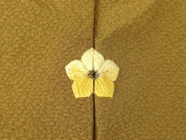 平和屋着物●訪問着 駒刺繍 雪輪花文 暈し染め 鈴乃屋扱い 正絹 逸品 AABI7953ck