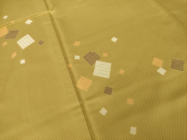 平和屋着物●お召 訪問着 源氏香 正絹 逸品 AABI7973ck