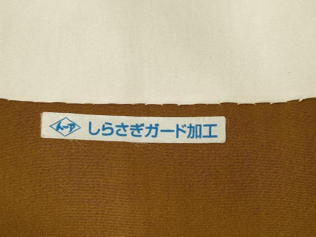 平和屋着物●お召 訪問着 源氏香 正絹 逸品 AABI7973ck