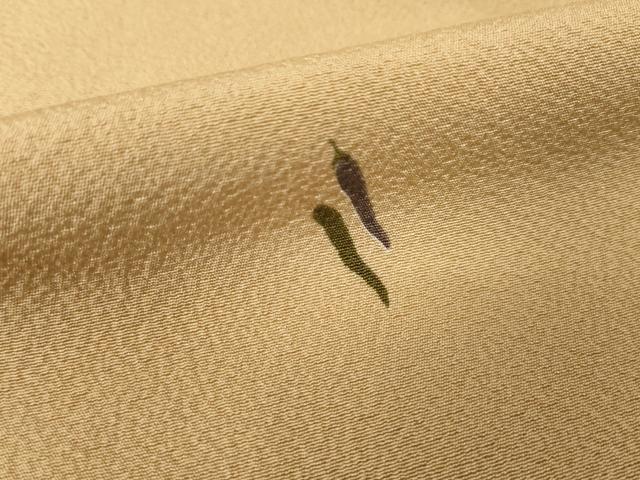 平和屋着物●上質な小紋 丸文 成り物 ほたる暈し 正絹 逸品 AABI7984ck