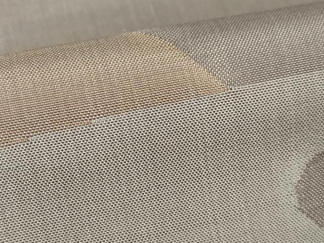 平和屋着物●紬 訪問着 霞文 正絹 逸品 AABI7989ck