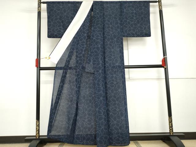 平和屋着物*夏物 小紋 花尽くし AABI8093cs