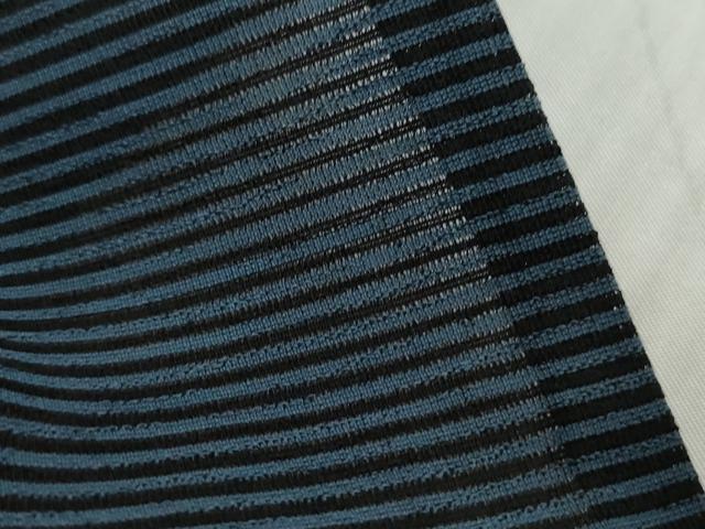 平和屋着物*夏物 男性 馬乗り袴 縞 正絹 逸品 AABI8105cs