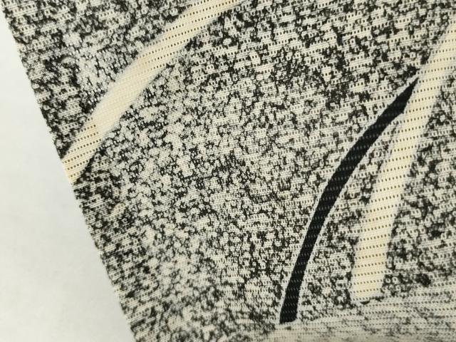 平和屋着物*夏物 訪問着 絽 駒刺繍 露芝 たたき染め 銀彩 正絹 逸品 AABI8108cs