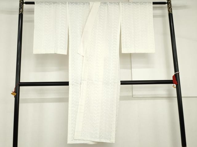 平和屋着物*夏物 長襦袢 レース 唐草文 綿 逸品 AABI8149cs