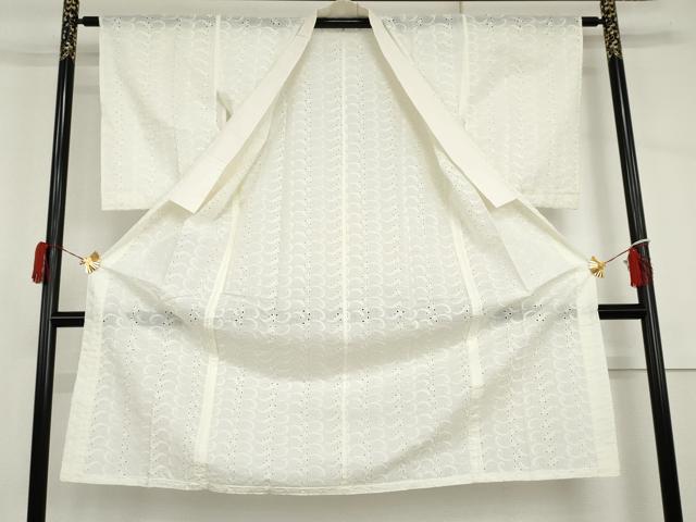 平和屋着物*夏物 長襦袢 レース 唐草文 綿 逸品 AABI8149cs