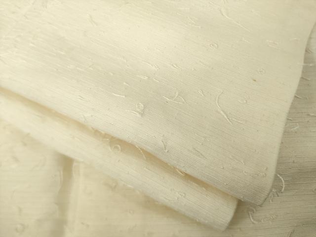 平和屋着物●ひげ紬 肌色 正絹 逸品 AABI8182ck