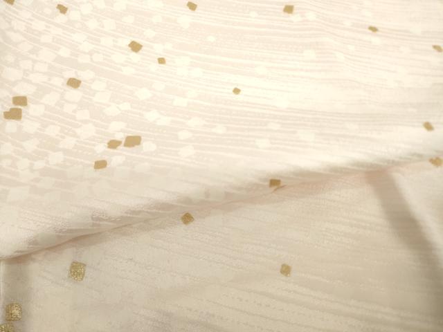 平和屋着物●長襦袢 袷 箔散らし文様 金彩 大丸扱い 正絹 逸品 未使用 AABI8189ck
