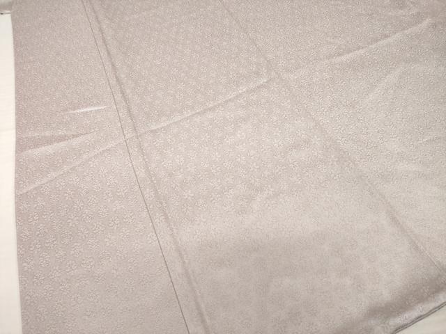 平和屋着物●上質な色無地 作家物 鳩羽鼠色 正絹 逸品 AABI8190ck