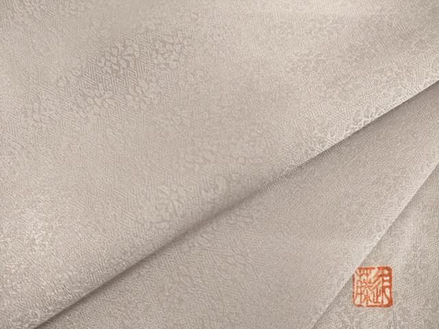 平和屋着物●上質な色無地 作家物 鳩羽鼠色 正絹 逸品 AABI8190ck