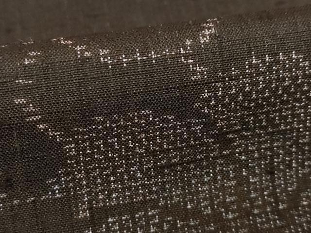 平和屋着物●結城紬 ねじ梅 正絹 逸品 未使用 AABI8201ck