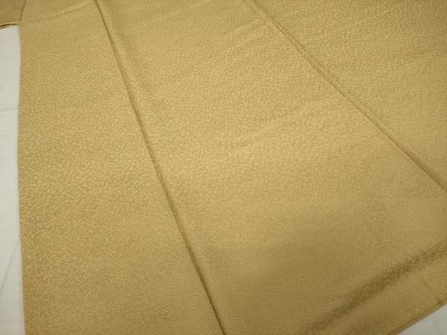 平和屋着物●伝統工芸師 服部光擴 江戸小紋 堅牢草木染 鮫小紋柄 反端付き 正絹 逸品 AABI8208ck