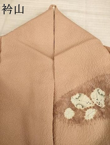 平和屋着物●訪問着 作家物 辻が花 手描き 絞り エ霞花文 金彩 正絹 逸品 AABI8222ck