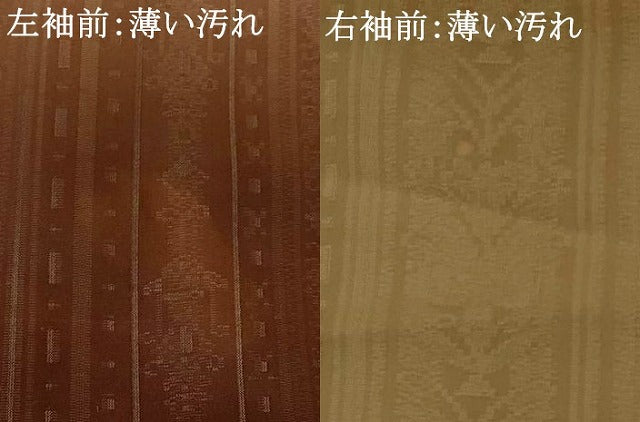 平和屋着物■訪問着 草花地紋 暈し染め 正絹 逸品 AABI8293st